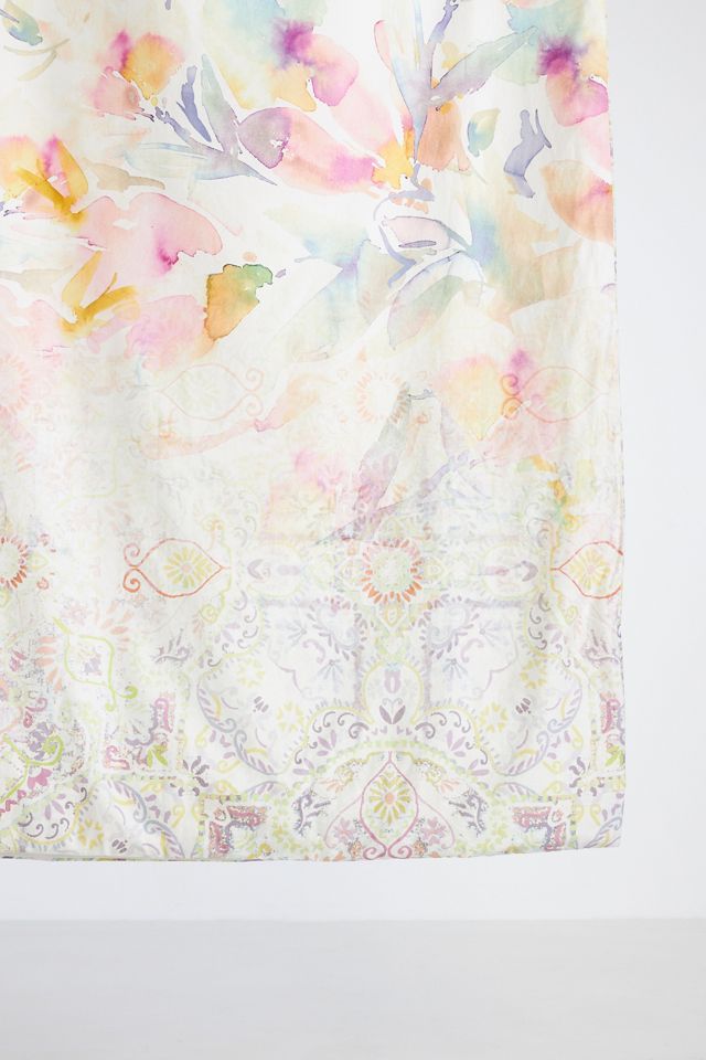 Deanna Organic Sateen Duvet Cover #4