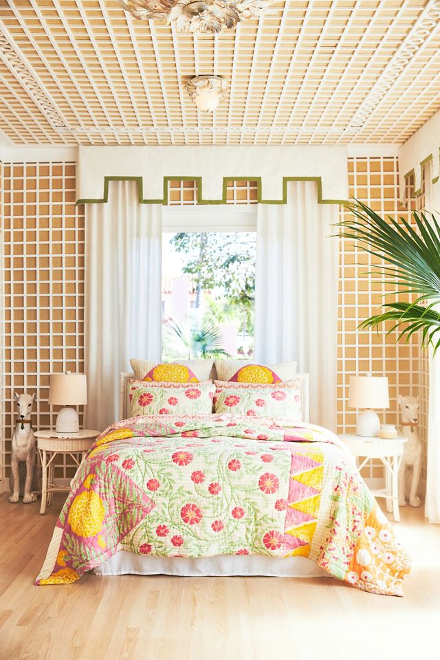 Ellen Merchant Cotton Printed Shams, Set of 2 #1
