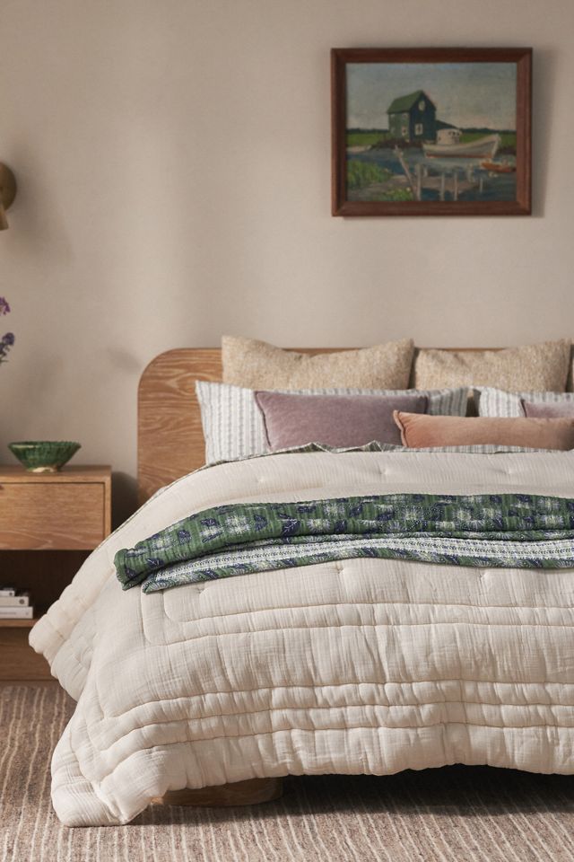 Elysian Cross-Dyed Cotton Gauze Quilt #5