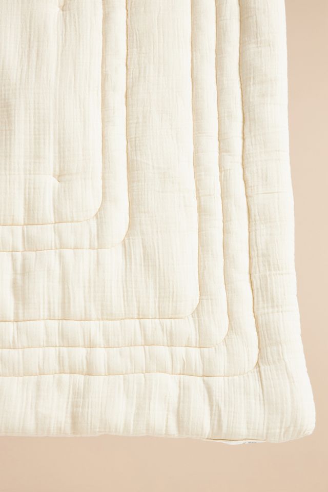 Elysian Cross-Dyed Cotton Gauze Quilt #4