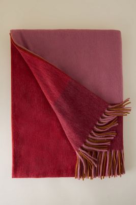 TBCo Lambswool Karierte Überwurfdecke