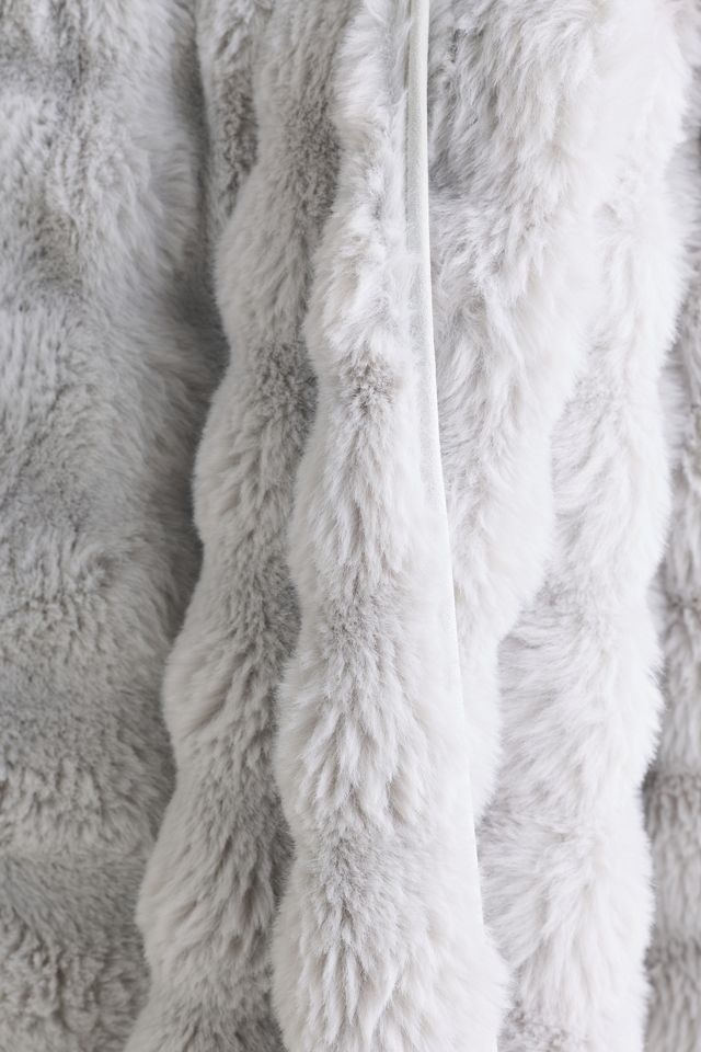 Selena Double Sided Faux Fur Throw #2