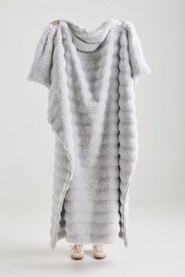 Selena Double Sided Faux Fur Throw