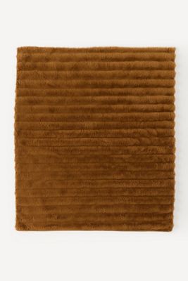 Selena Double-Sided Faux Fur Throw Blanket