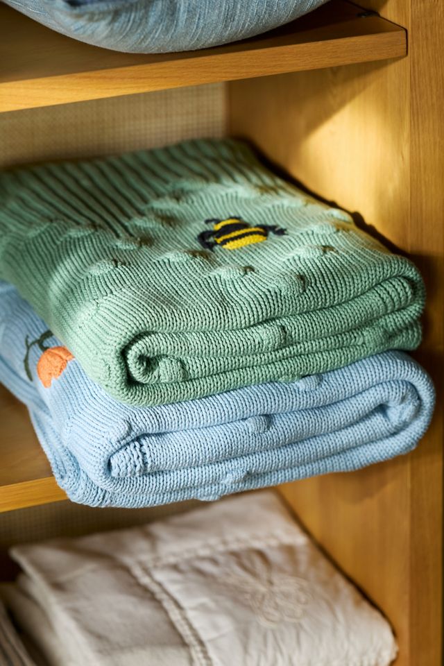 Couverture en tricot crocheté de coton Isabella #2