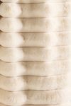 Tipped Puffer Faux-Fur Throw Blanket