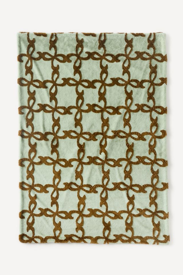 Maeve Icon Carved Faux-Fur Throw #5