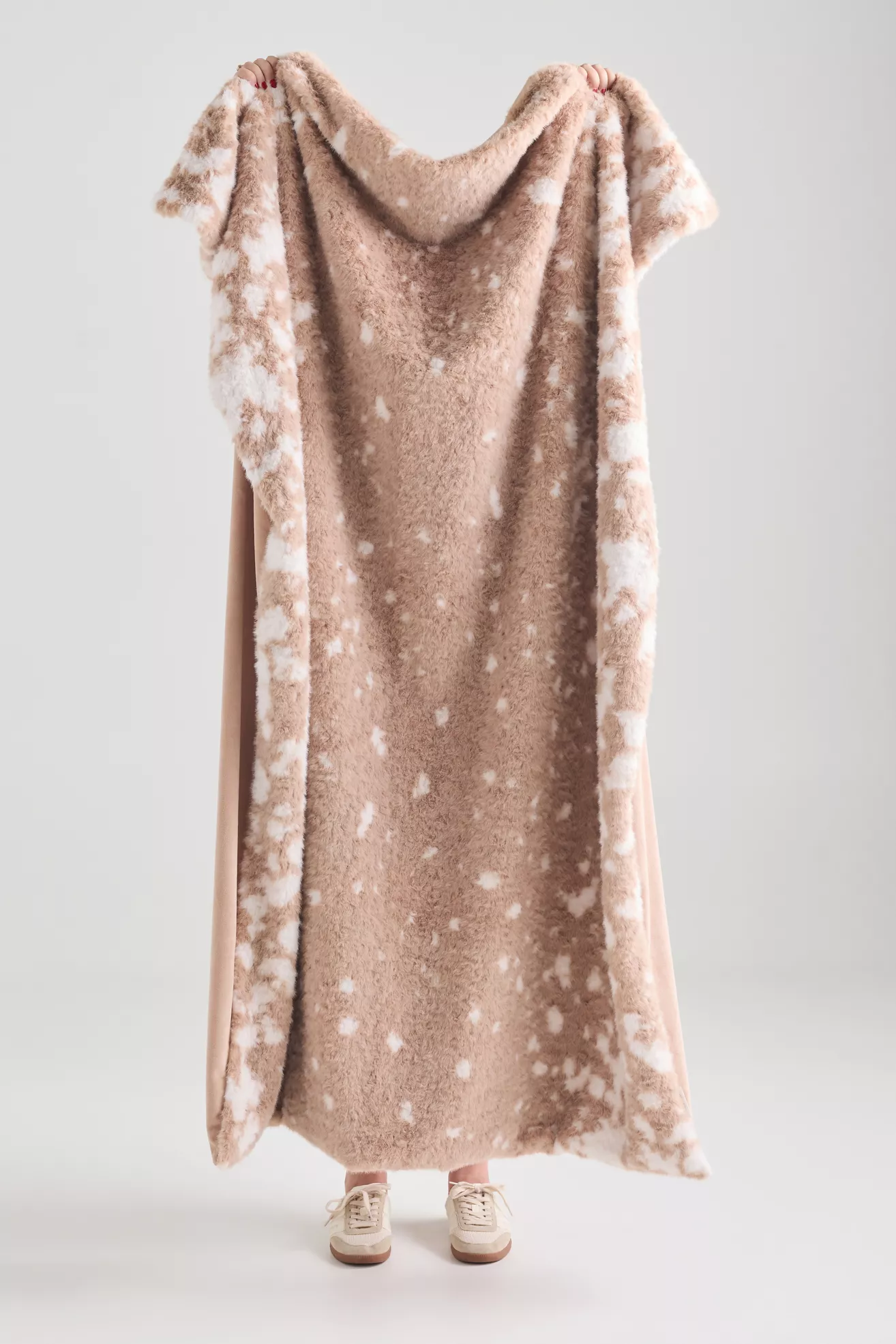 Speckle Printed Faux Fur Throw - thumbnail 9