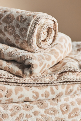 Lola Leopard Bath Towel Collection - Thumbnail 2