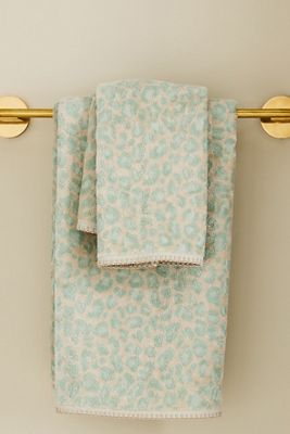 Lola Leopard Bath Towel Collection