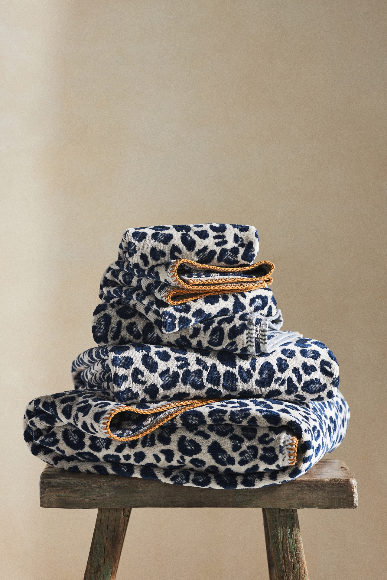 Lola Leopard Bath Towel Collection