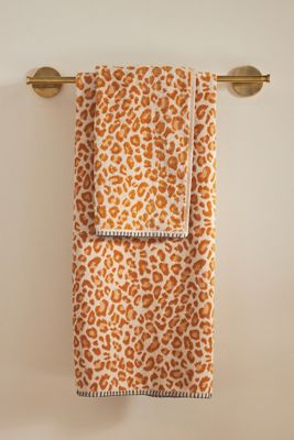 Lola Leopard Bath Towel Collection