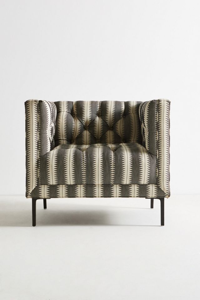 Suren-Striped Mina Chair #1