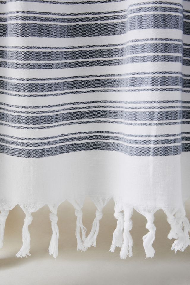Tasseled Raya Shower Curtain #1