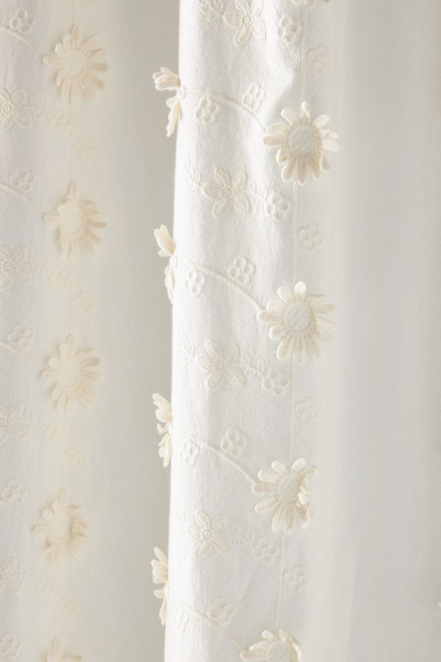 Liliana Lace Shower Curtain #2