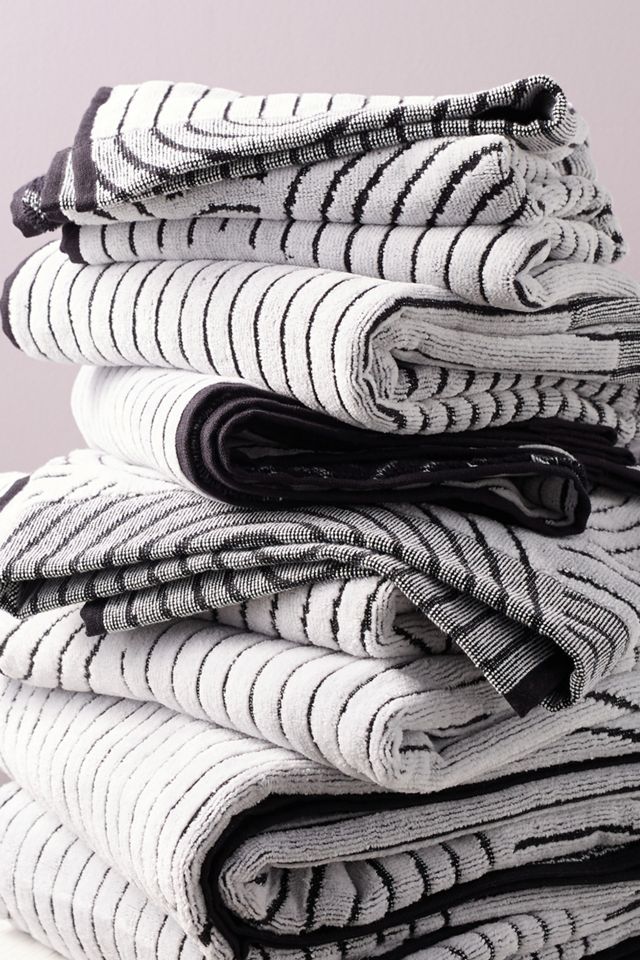 Janni Velour Bath Towel Collection #1