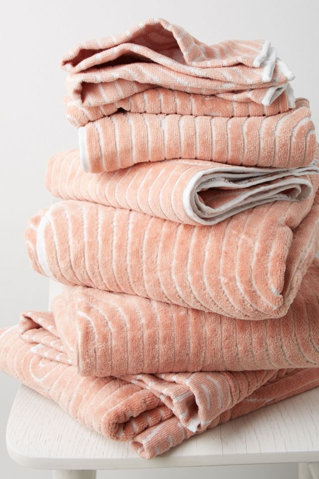 Janni Velour Bath Towel Collection #1