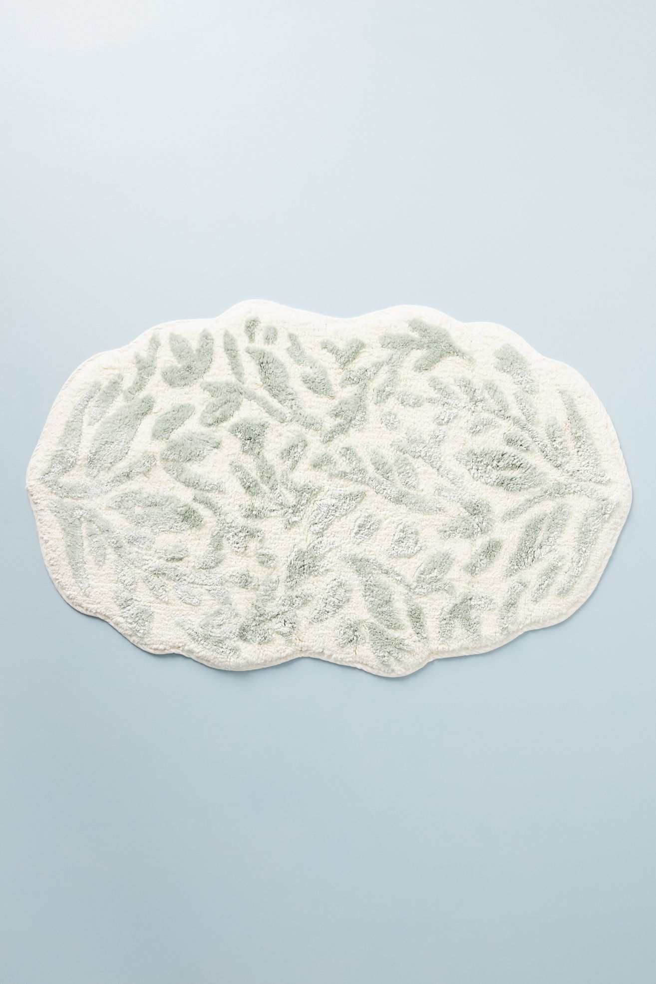 Lucia Handcrafted Bath Mat - Sky, S