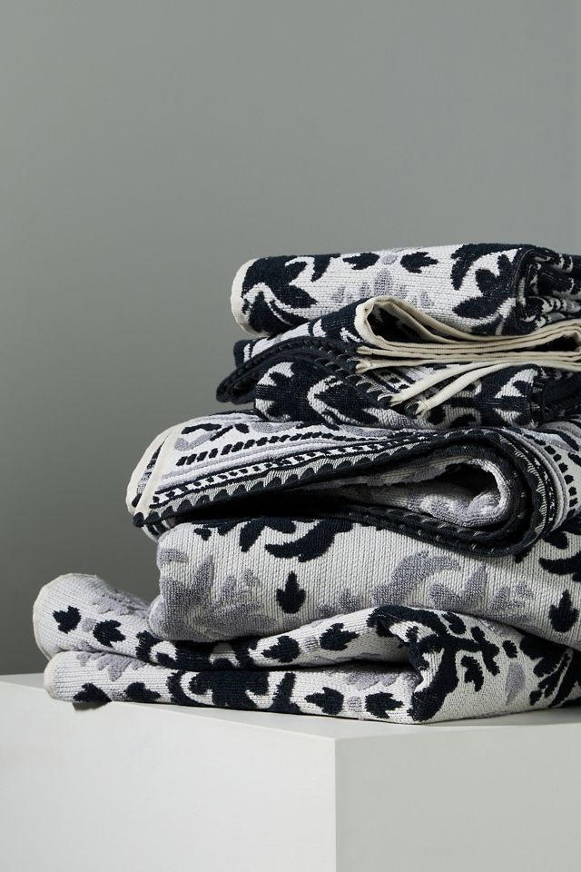 Merida Floral Cotton Towel Collection #1