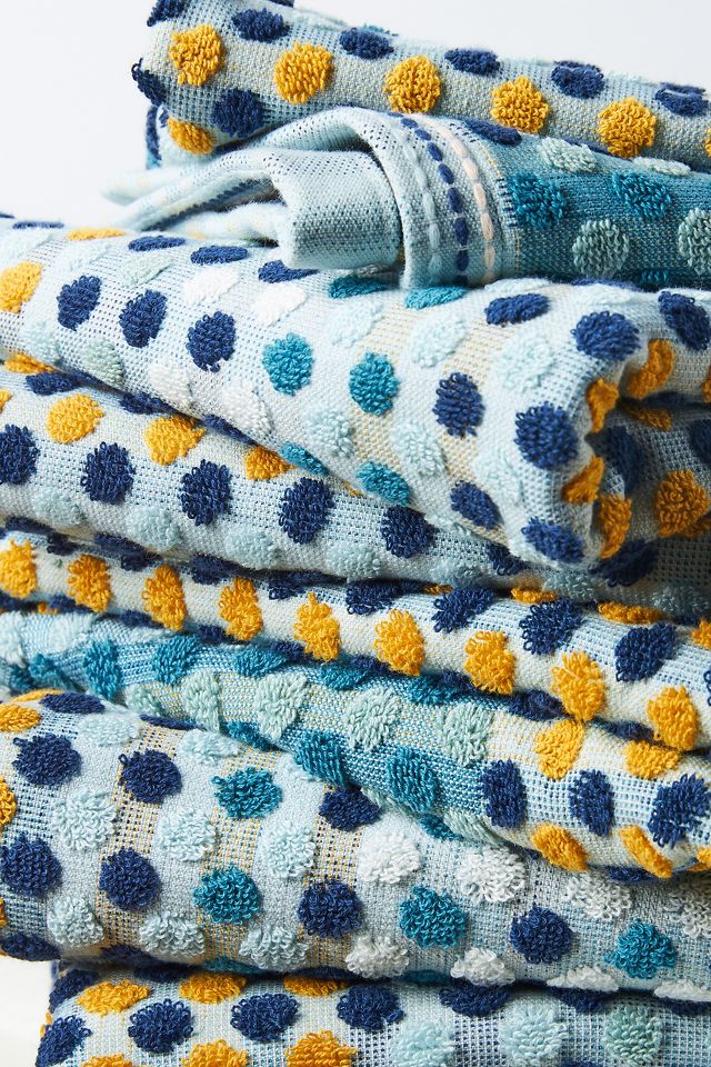 Modern Dotted Towel Collection AnthroLiving