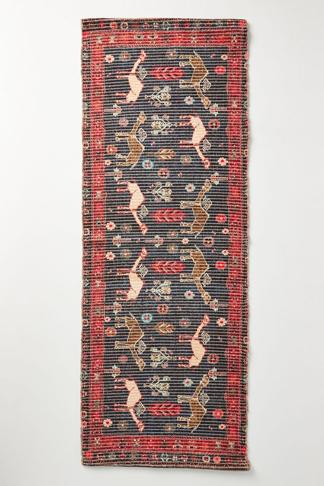 Flatwoven Camel Bath Mat #2