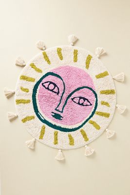 Tasseled Sun Bath Mat