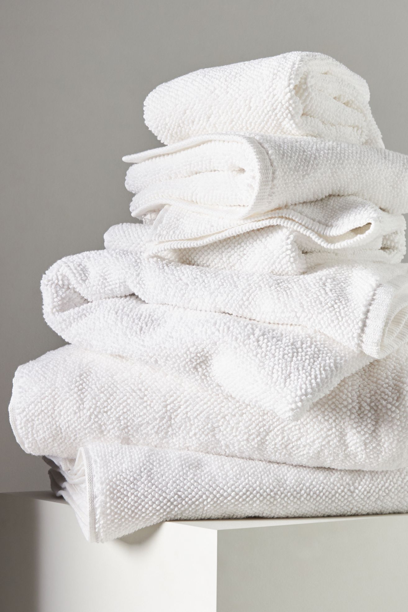 Kassatex Assisi Towel Collection - White, Standard, Bath Towel