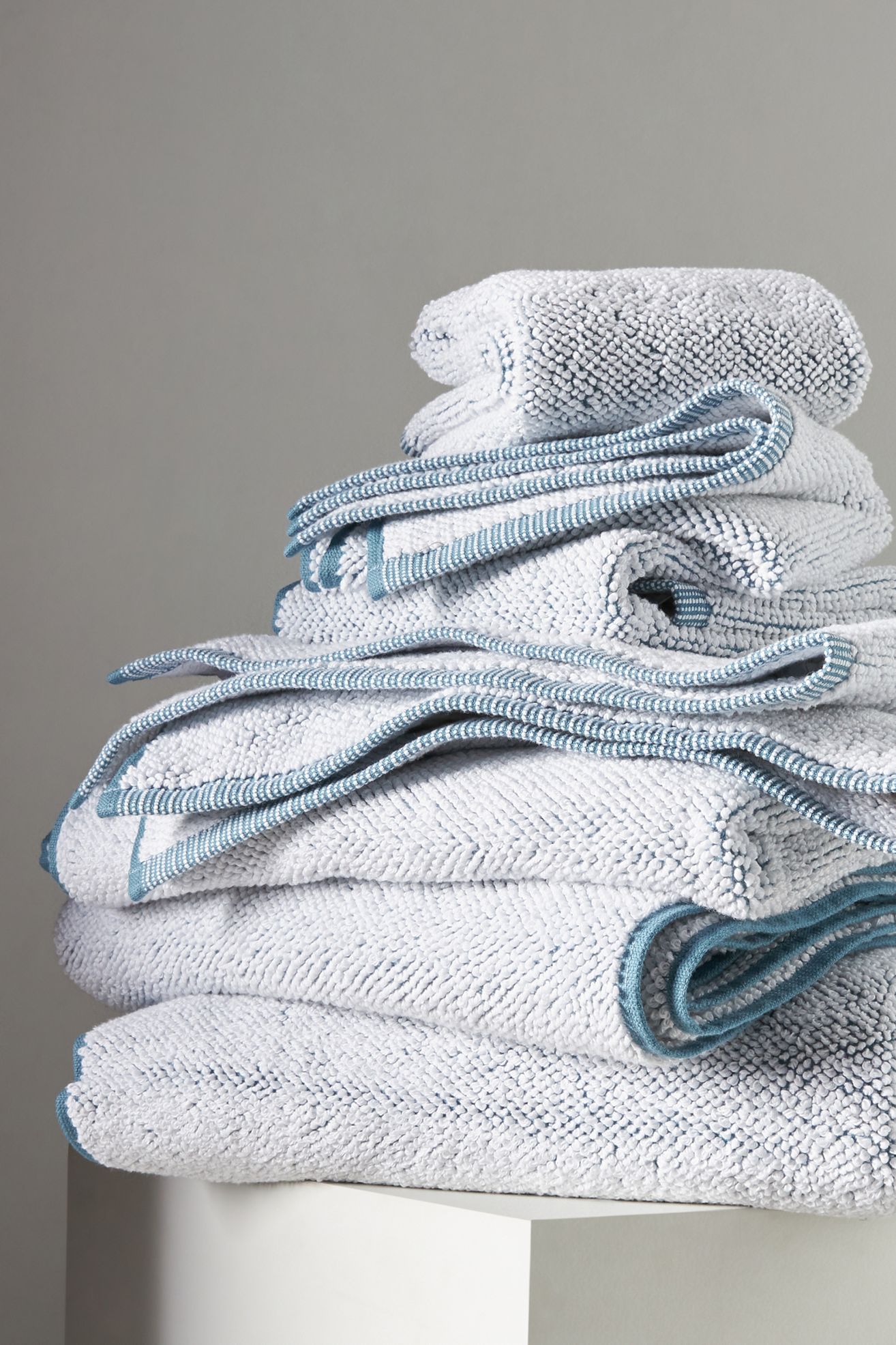 Kassatex Assisi Towel Collection - Sky, Bath Towel