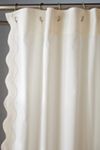 Maeve Scalloped Shower Curtain