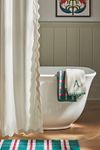 Maeve Scalloped Shower Curtain