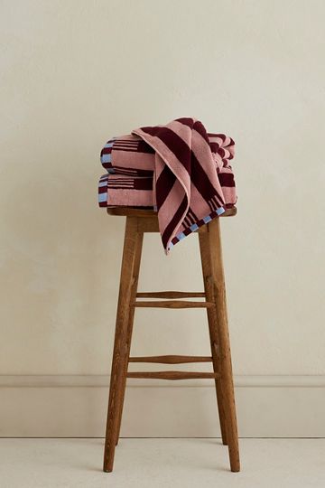 Collection de Serviettes en Coton Rayé TBCo