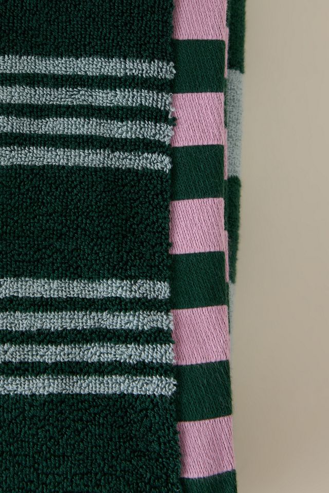 Serviette de bain rayée TBCo #3