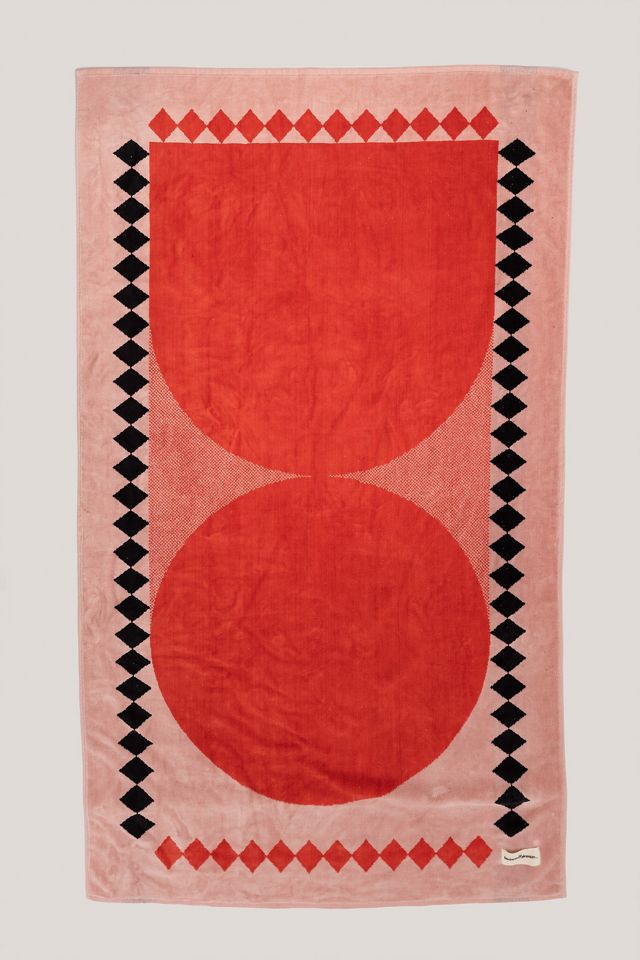 Business & Pleasure Co. Diamond Beach Towel #1