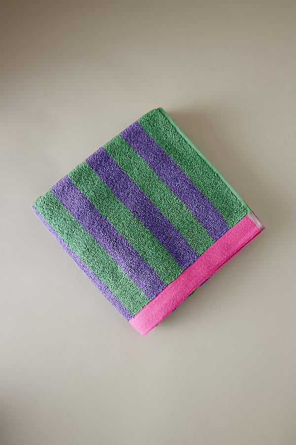 Bahne Interior Small Stripe Organic Cotton Towel