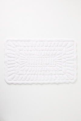 Leighton Hand-Tufted Cotton Bath Mat - Thumbnail 2