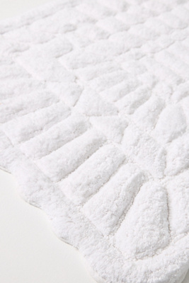 Leighton Hand-Tufted Cotton Bath Mat - Thumbnail 4