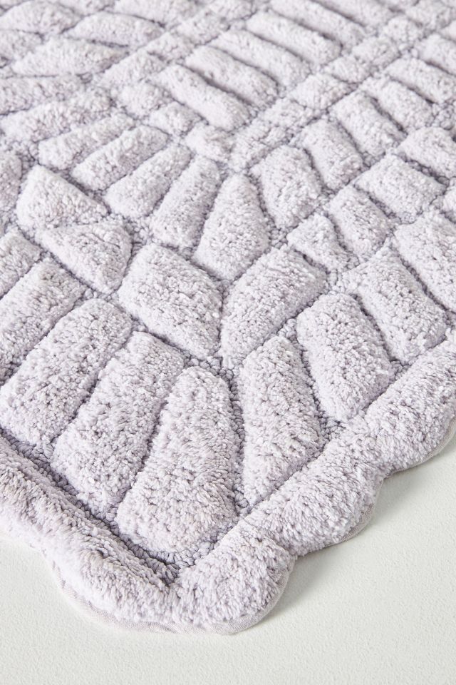 Leighton Hand-Tufted Cotton Bath Mat #1