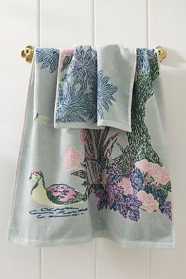 Colección de Toallas de Tapiz de Algodón Tejido Bernadette