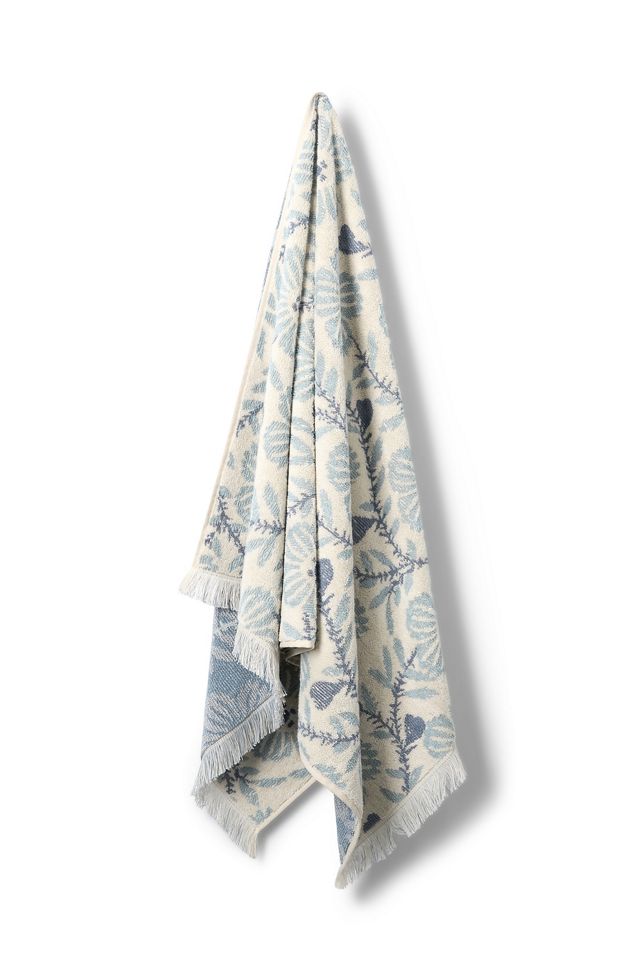 Piglet in Bed Folk Floral Cotton Towel Collection #3