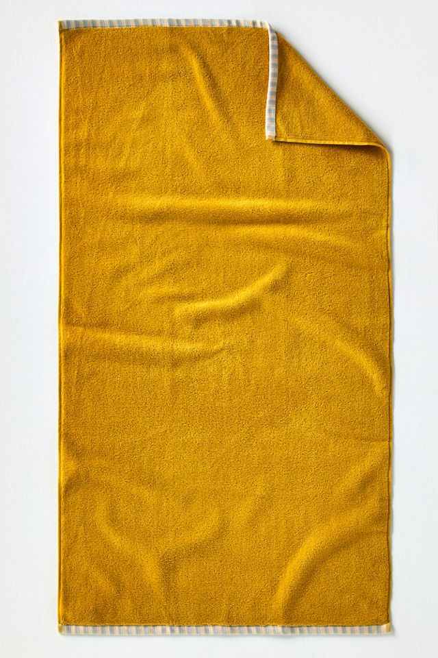 Colección de Toallas de Algodón Suave Sloane con Ribete a Rayas #3