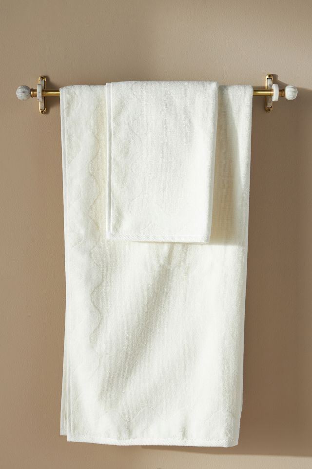 Maeve Scalloped Bath Towel Collection | Anthropologie
