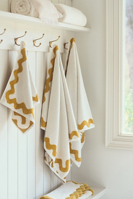 Maeve by Anthropologie Scalloped Cotton Towel Collection