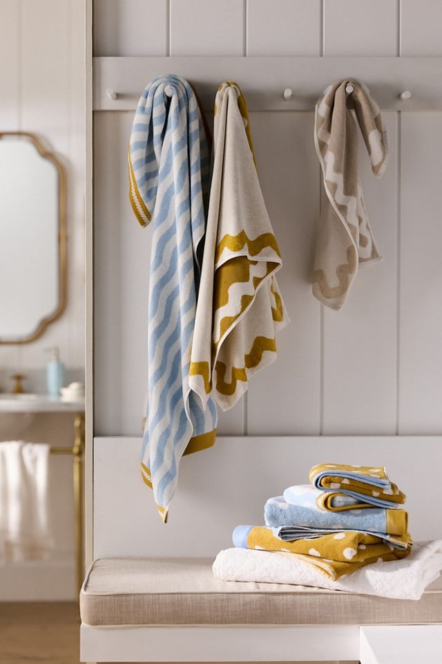 Maeve by Anthropologie Scalloped Cotton Towel Collection #4
