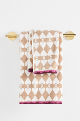 Anthropologie Ace Cotton Woven Icon Towel Collection