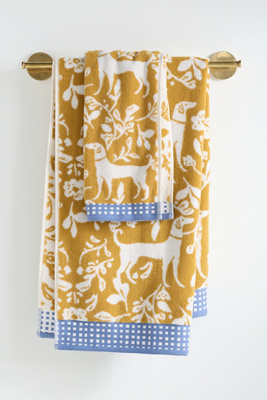 Penny Pup Cotton Woven Towel Collection