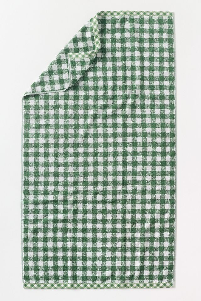 Gingham Cotton Woven Towel Collection #1