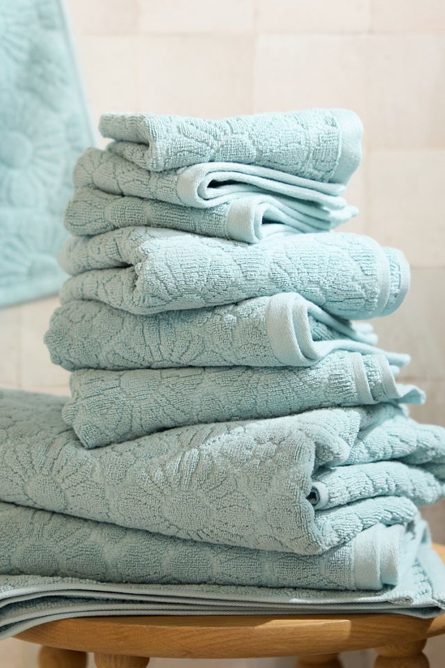 Benni 100% Portuguese Cotton Sculpted Towel Collection #1