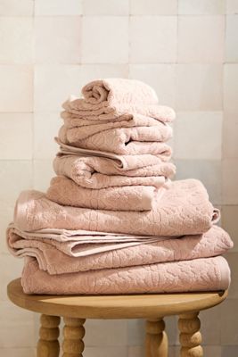 Benni 100% Portuguese Cotton Sculpted Towel Collection