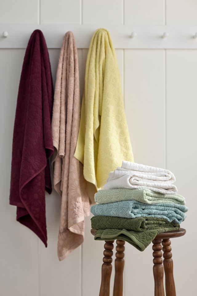 Benni 100% Portuguese Cotton Sculpted Towel Collection #4