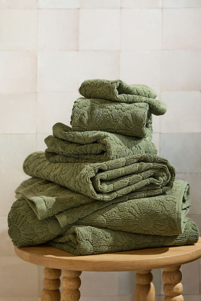 Benni 100% Portuguese Cotton Sculpted Towel Collection #1